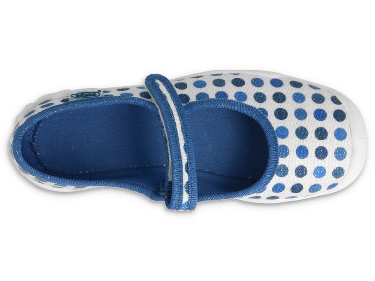 Kapcie dziewczęce, białe, Befado