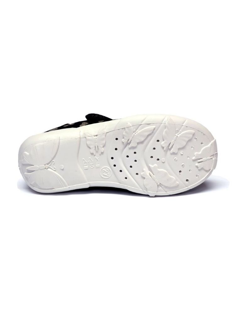 Kapcie dziewczęce, czarne, RenBut