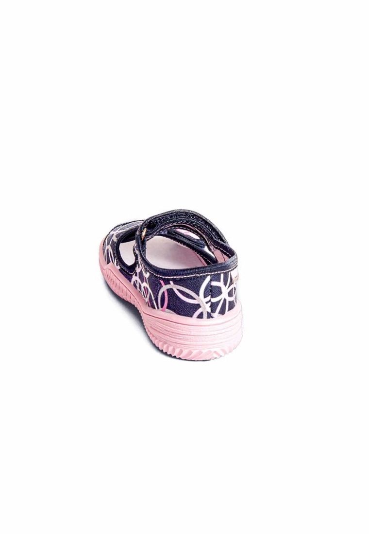 Kapcie dziewczęce, granatowe, Basia, Vi-GGa-Mi