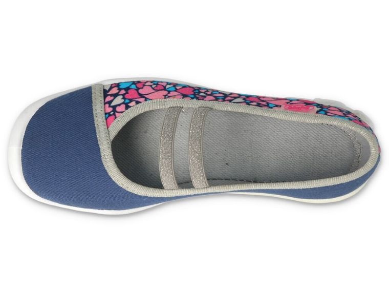 Kapcie dziewczęce, granatowe, Befado