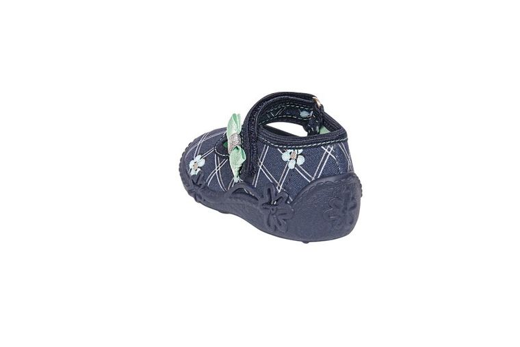 Kapcie dziewczęce, granatowe, Emma, Vi-GGa-Mi
