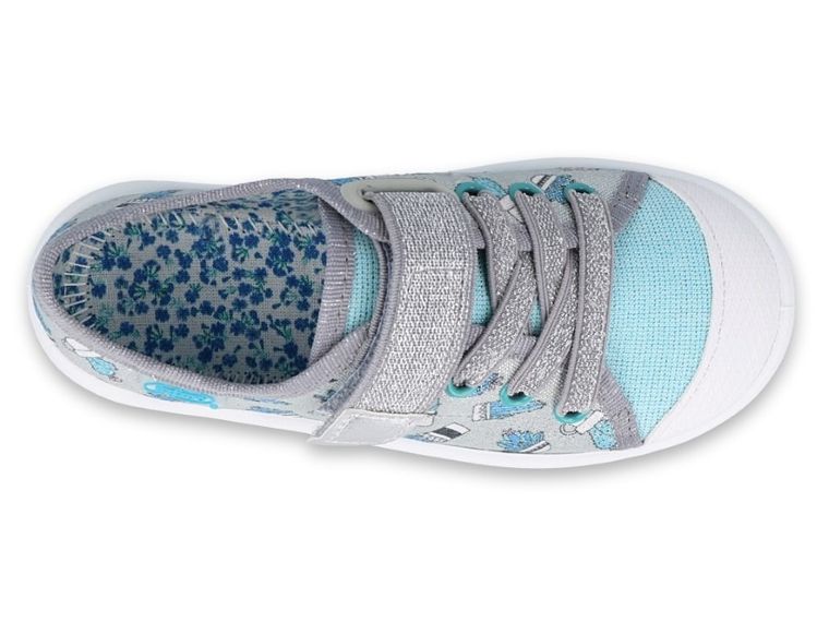 Kapcie dziewczęce, niebieskie, Befado