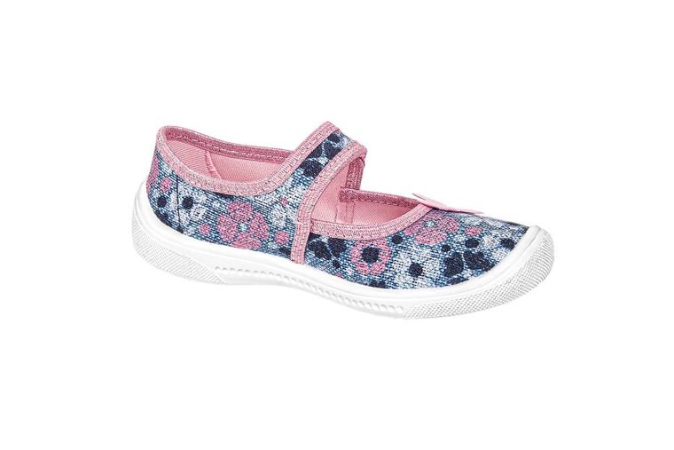 Kapcie dziewczęce, niebieskie, Greta, Vi-GGa-Mi