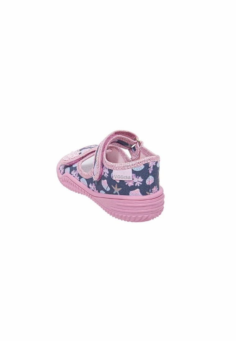 Kapcie dziewczęce, różowe, Arielka, Vi-GGa-Mi
