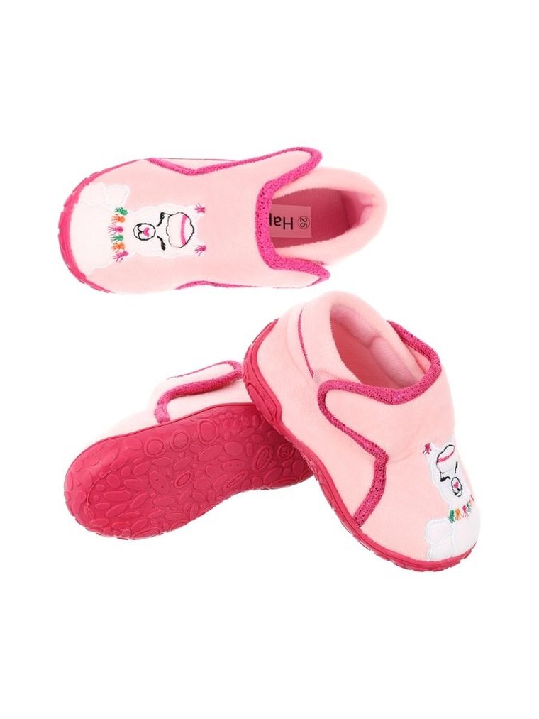 Kapcie dziewczęce, różowe, BBS Shoes