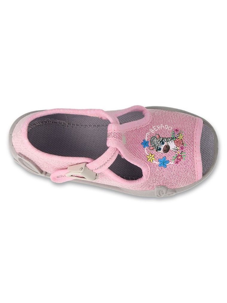 Kapcie dziewczęce, różowe, Befado