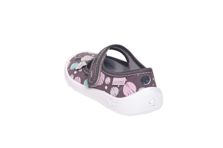 Kapcie dziewczęce, szare, Aneta, Vi-GGa-Mi