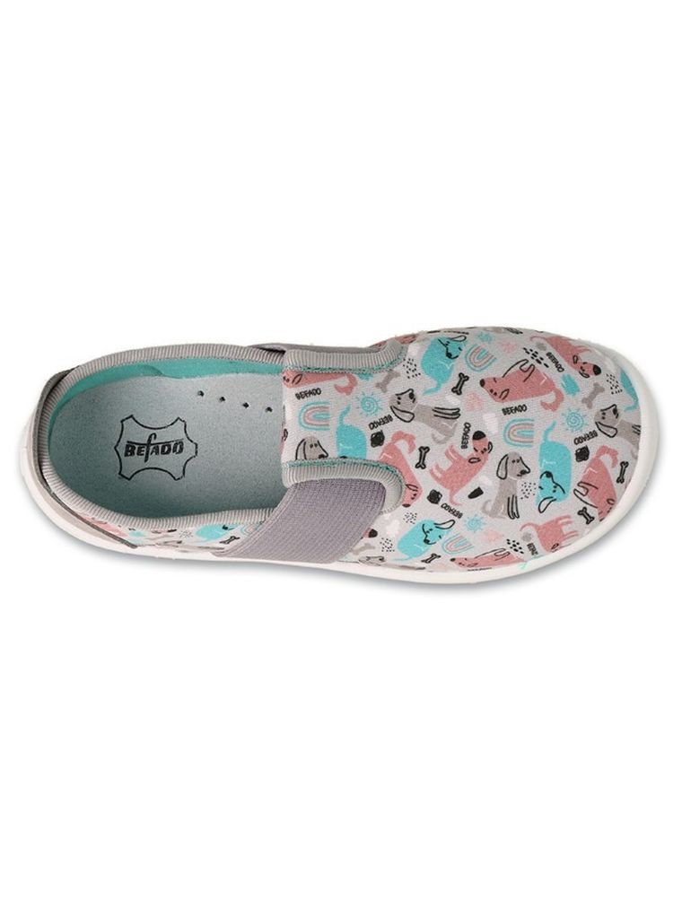 Kapcie dziewczęce, szare, Befado