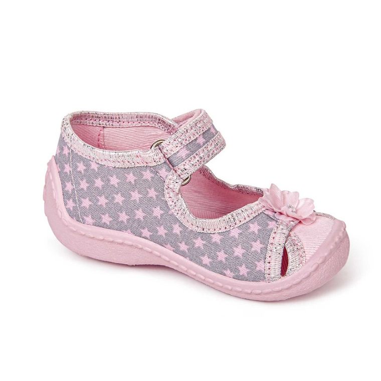 Kapcie dziewczęce, szare, Blanka, Vi-Gga-Mi