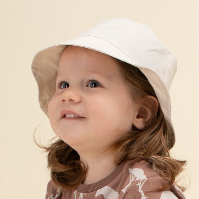 Kapelusz chłopięcy, beżowy, Pinokio