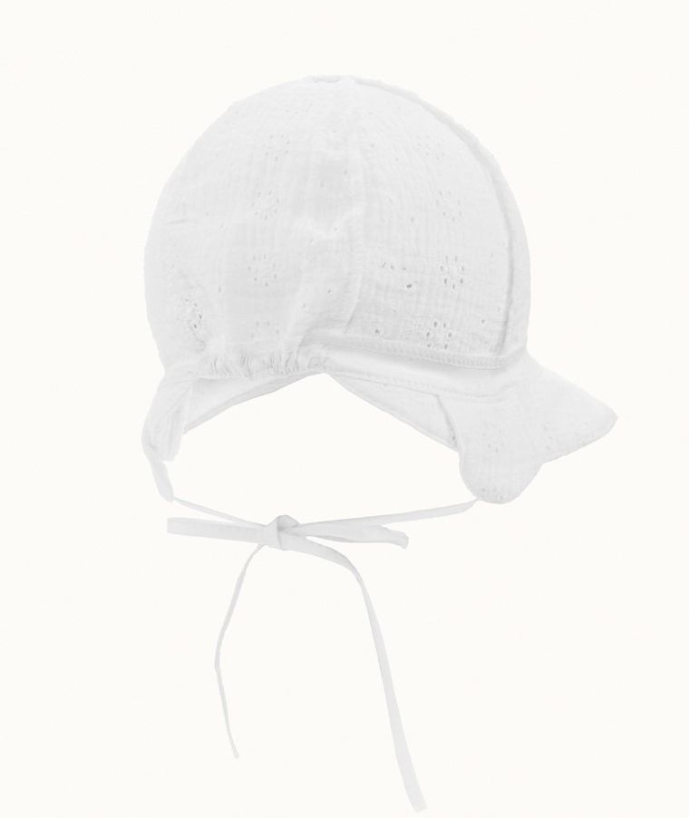 Kapelusz dziewczęcy, biały, Iltom