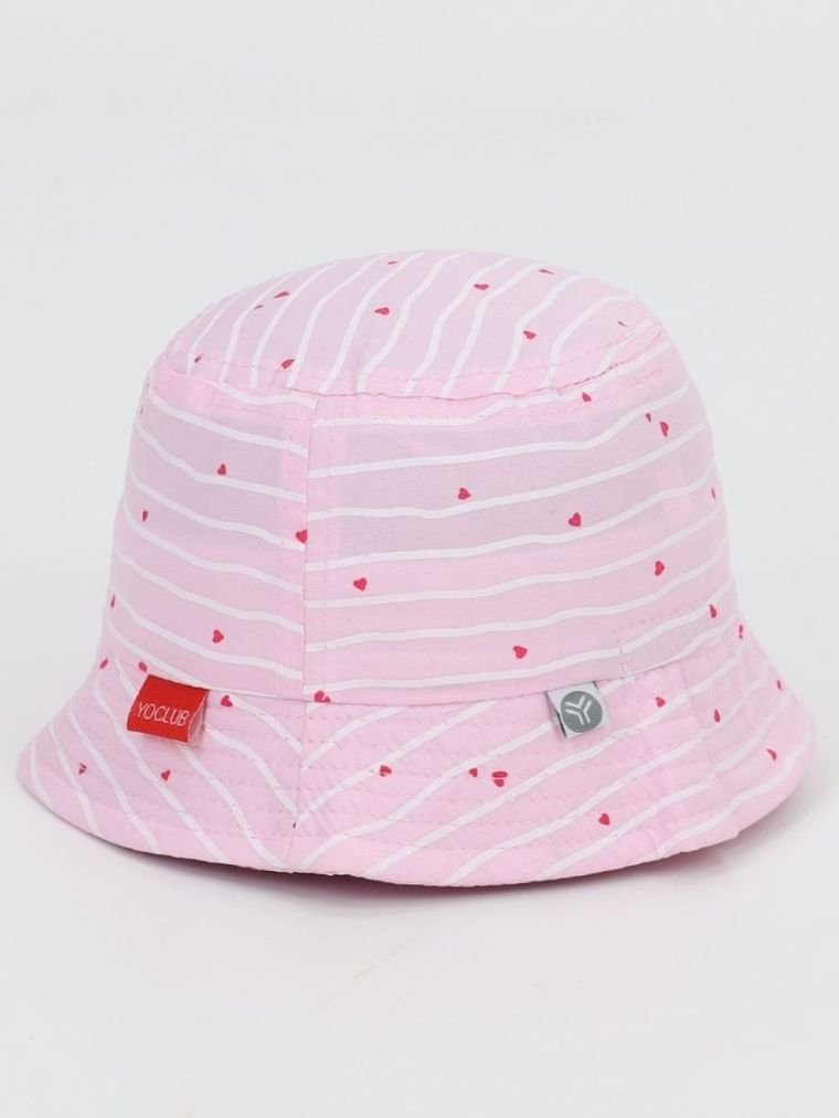 Kapelusz dziewczęcy, różowy, Yoclub