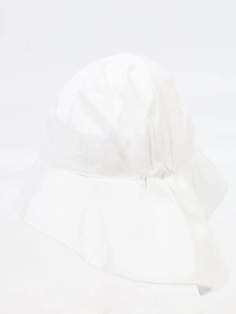 Kapelusz dziewczęcy safari, biały, Yoclub