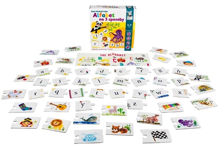 Kapitan Nauka. Alfabet na 3 sposoby