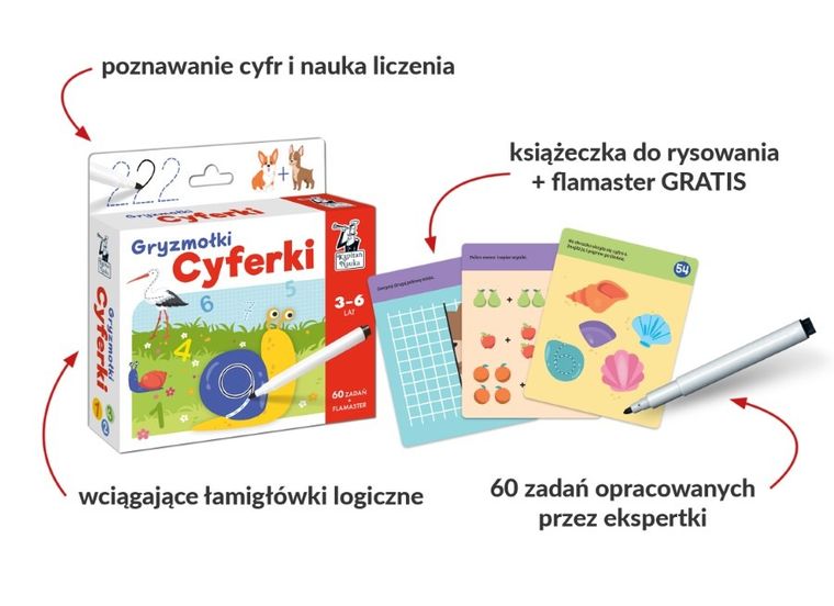 Kapitan Nauka. Cyferki. Gryzmołki