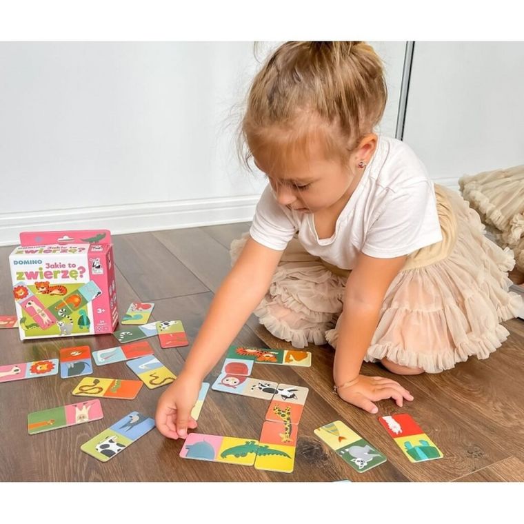 Kapitan Nauka. Domino, Jakie to zwierzę? gra familijna
