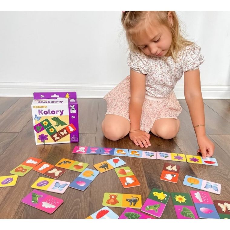 Kapitan Nauka. Domino, Kolory, gra familijna