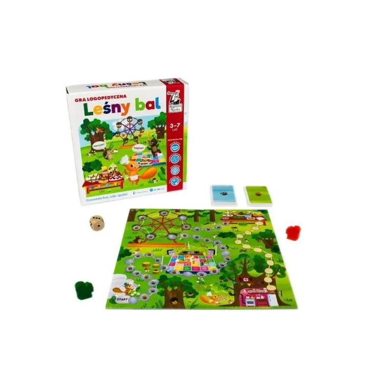 Kapitan Nauka. Leśny bal, gra słowna, logopedyczna