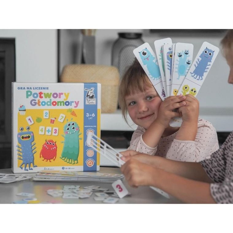 Kapitan Nauka. Potwory głodomory, gra na liczenie