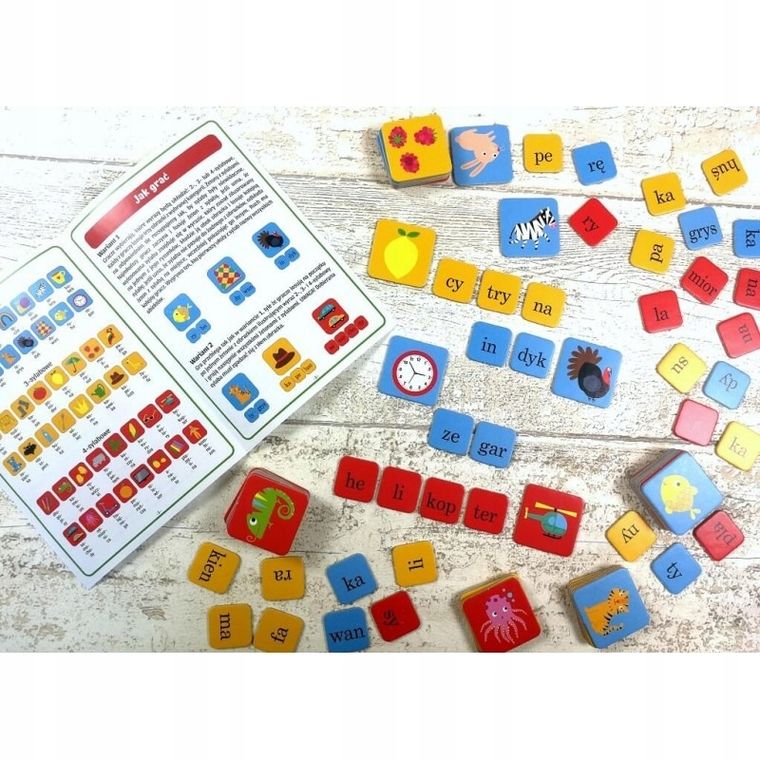 Kapitan Nauka. Sylaba do sylaby, gra edukacyjna