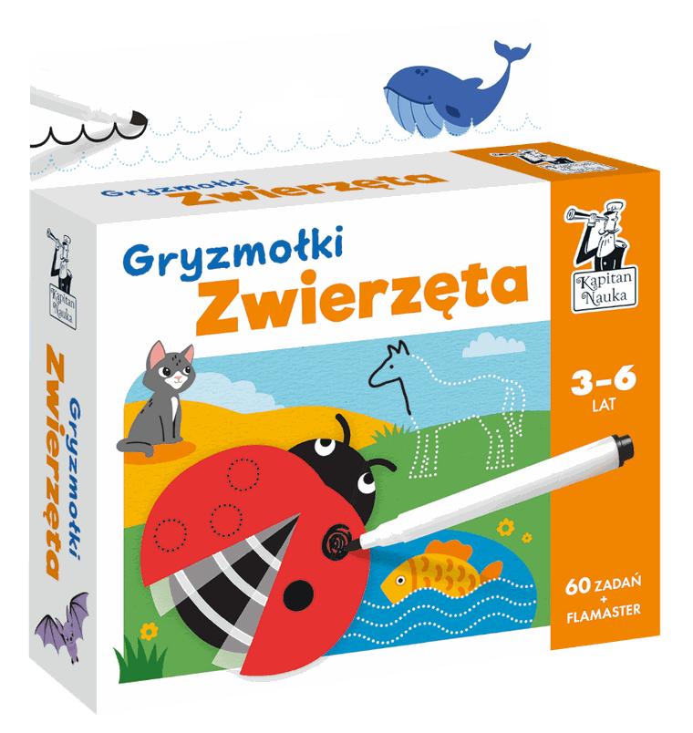 Kapitan Nauka. Zwierzęta. Gryzmołki