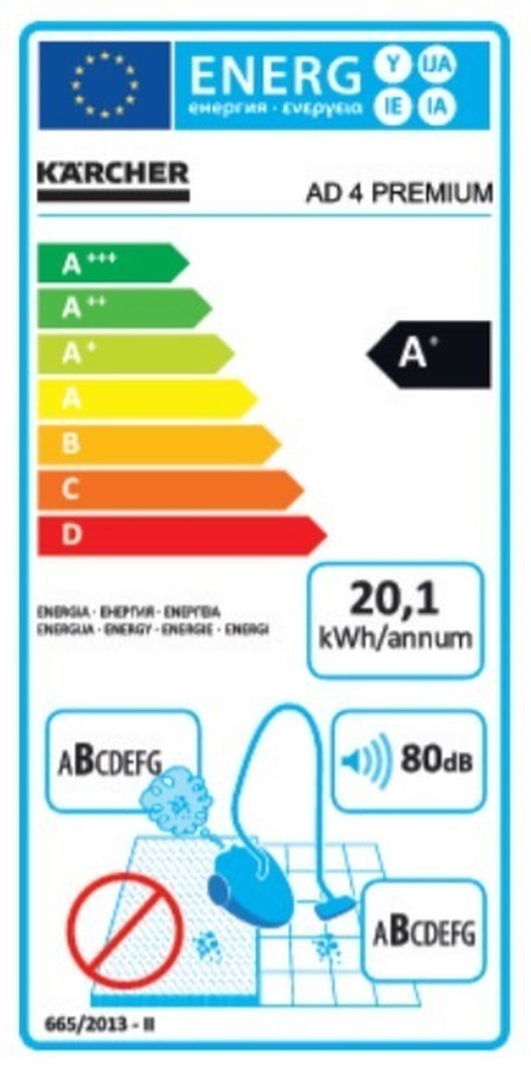 Karcher, odkurzacz kominkowy AD 4 Premium