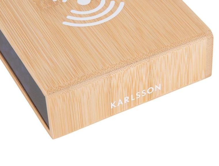 Karlsson, budzik z ładowarką indukcyjną