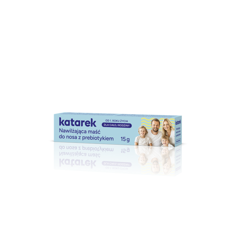 Katarek, nawilżająca maść do nosa z prebiotykiem, 15 g