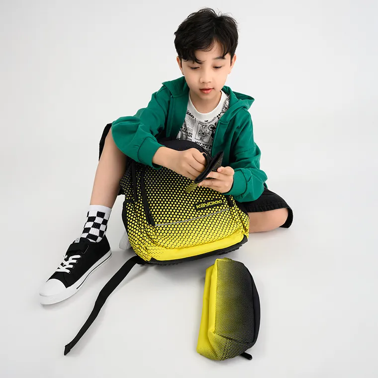 Kayokki, portfel, Ombre, czarno-żółte