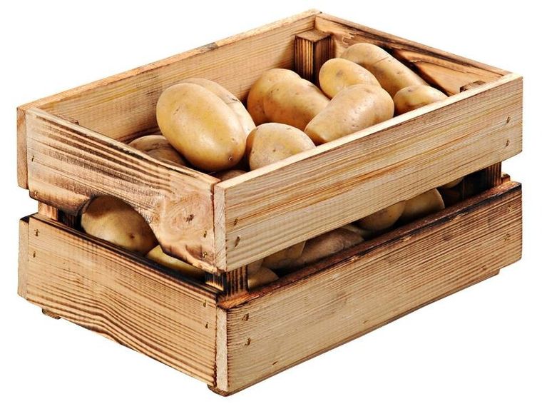 Kesper, drewniana skrzynka do przechowywania, sosna, 30-20 cm