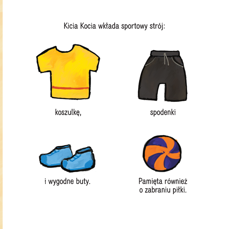 Kicia Kocia gra w piłkę