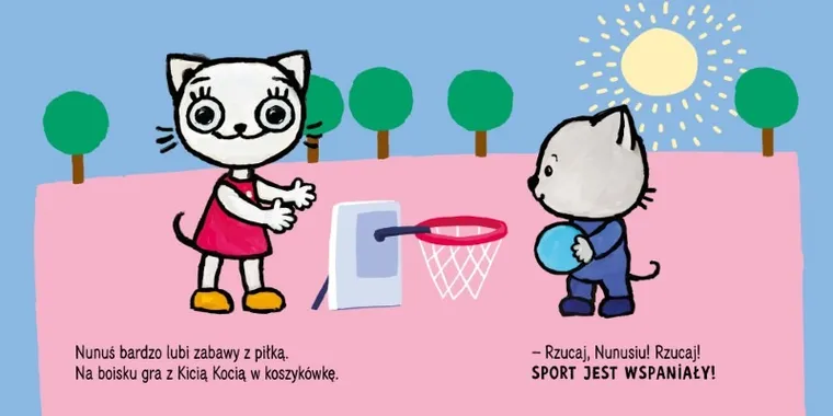 Kicia Kocia i Nunuś. Sport jest wspaniały!