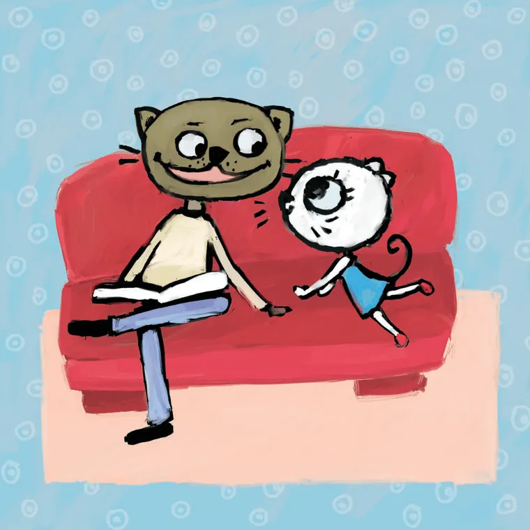 Kicia Kocia i straszna burza