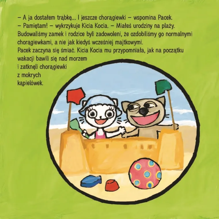 Kicia Kocia idzie na urodziny