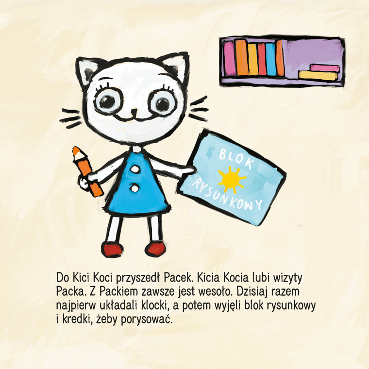 Kicia Kocia mówi: "Dzień dobry!"