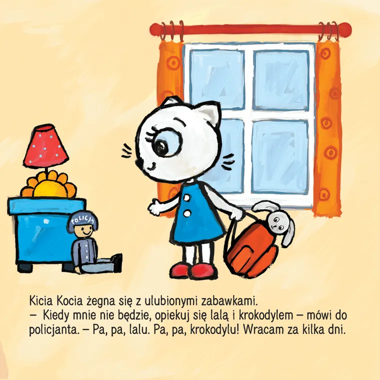 Kicia Kocia na lotnisku