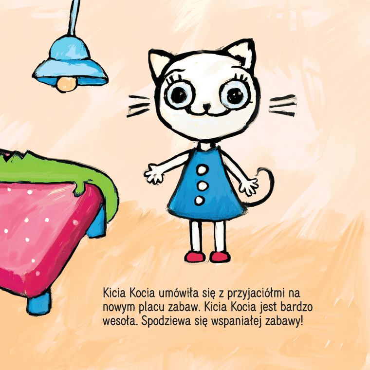 Kicia Kocia na placu zabaw