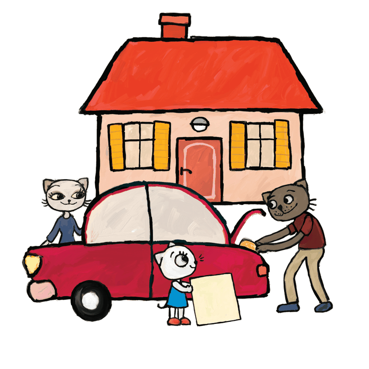 Kicia Kocia na plenerze