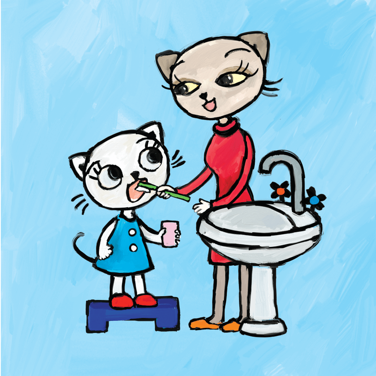 Kicia Kocia u dentysty