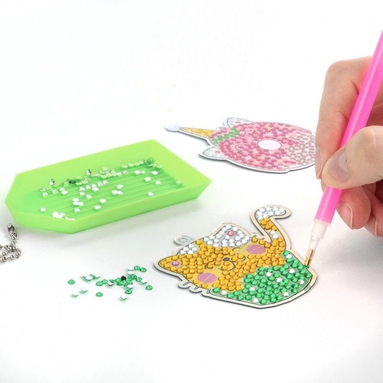 Kidea, Diamentowe zawieszki, Sweet, zestaw kreatywny