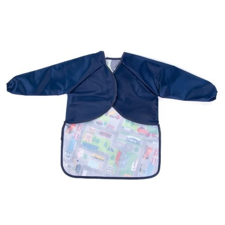 Kidea, fartuszek do malowania, z rękawami, auta