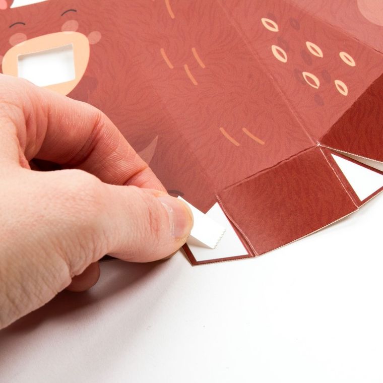 Kidea, figurki 3D z naklejkami, Zoo