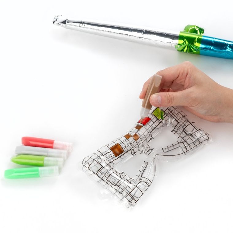 Kidea, Game, maska i miecz 3D, zestaw kreatywny