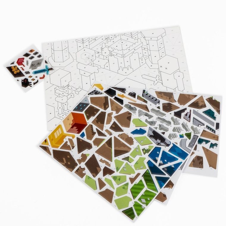 Kidea, Game, wyklejanka po numerach