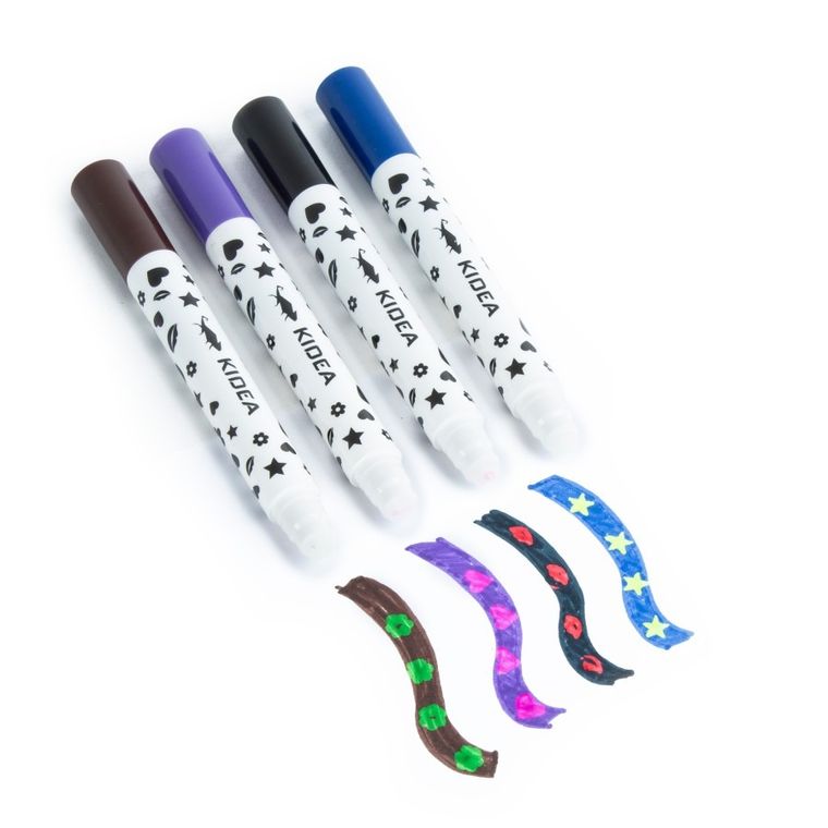 Kidea, magiczne flamastry ze stempelkami