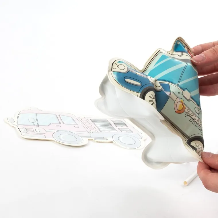 Kidea, Magiczne pojazdy 3D malowane wodą, zestaw kreatywny