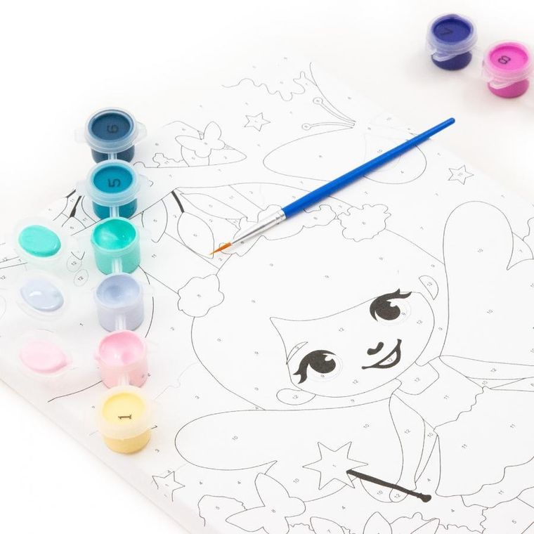 Kidea, malowanie po numerach, magic