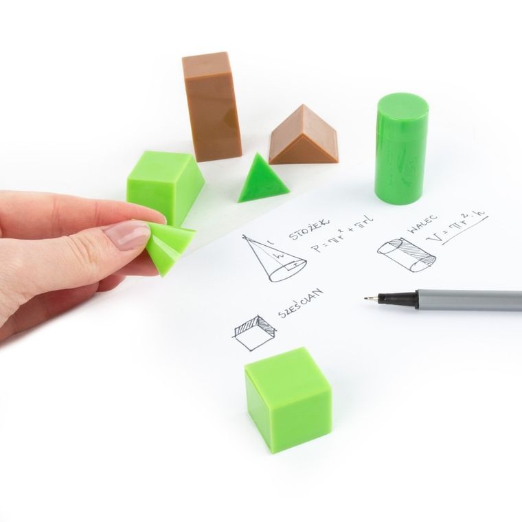 Kidea, modele 3D figur geometrycznych