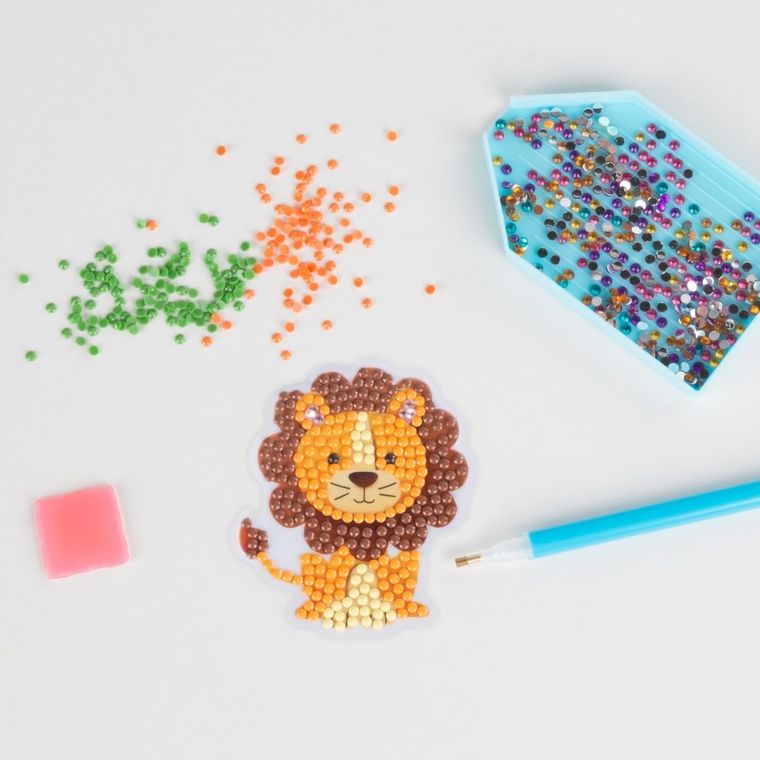 Kidea, naklejki diamentowe, ZOO