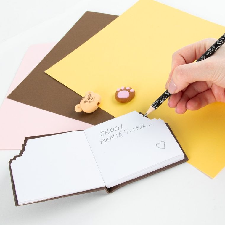 Kidea, pamiętnik z akcesoriami, wafelek